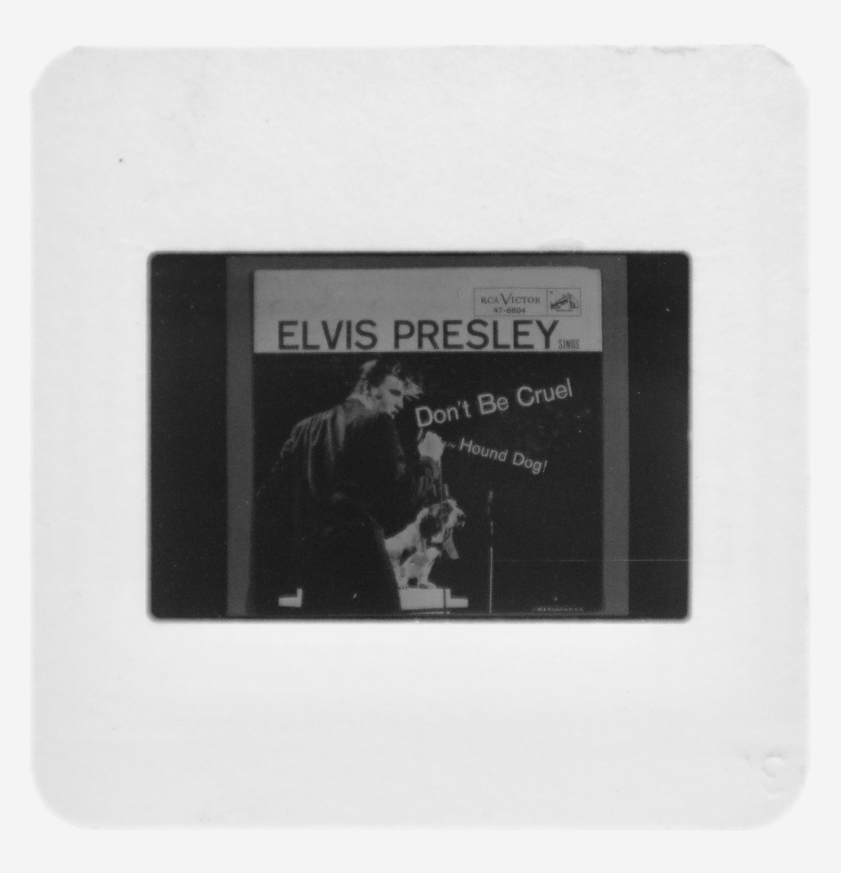 Elvis Boxed Original 35MM Photograph in Acrylic Case image number 1