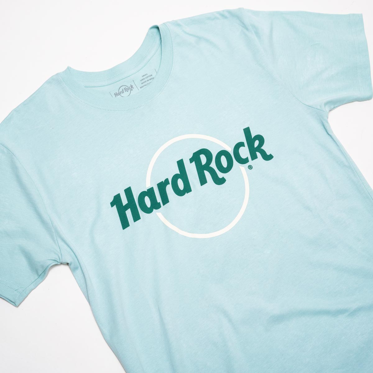 Adult Fit Pop of Color Tee in Aqua image number 2