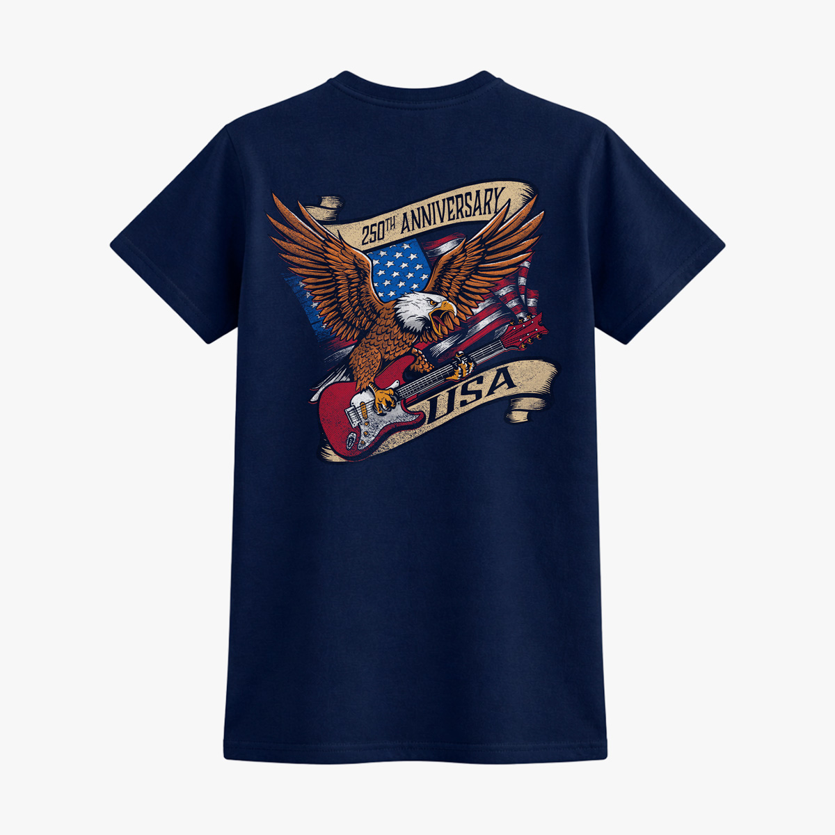 America 250th Anniversary Tee in Navy image number 2
