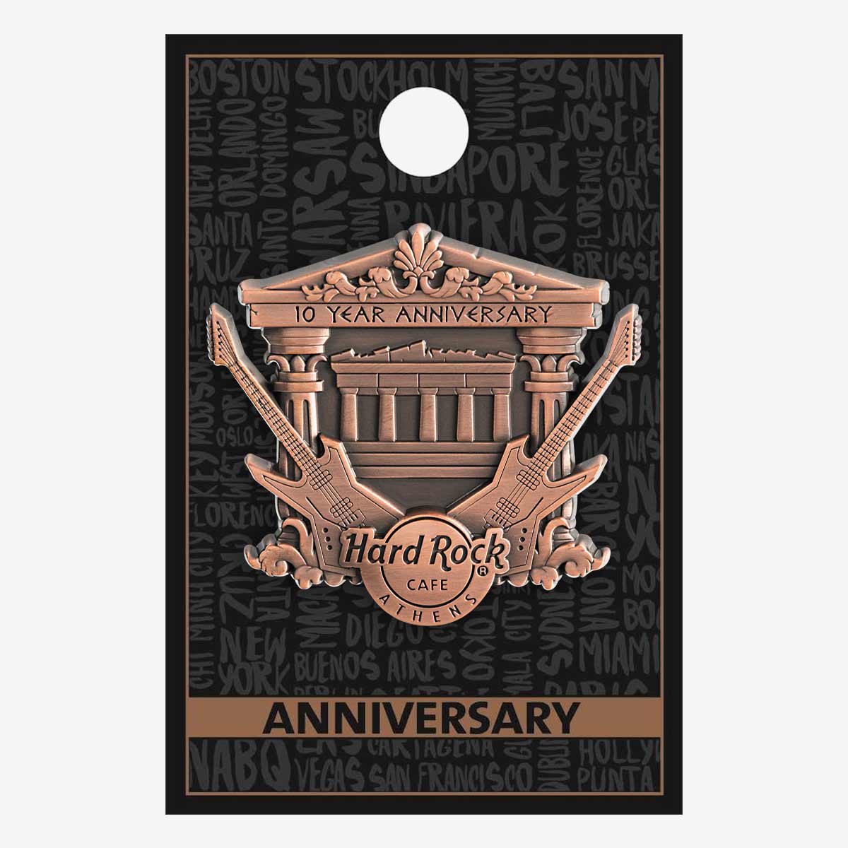 Limited Edition Athens 10th Anniversary Pin image number 2