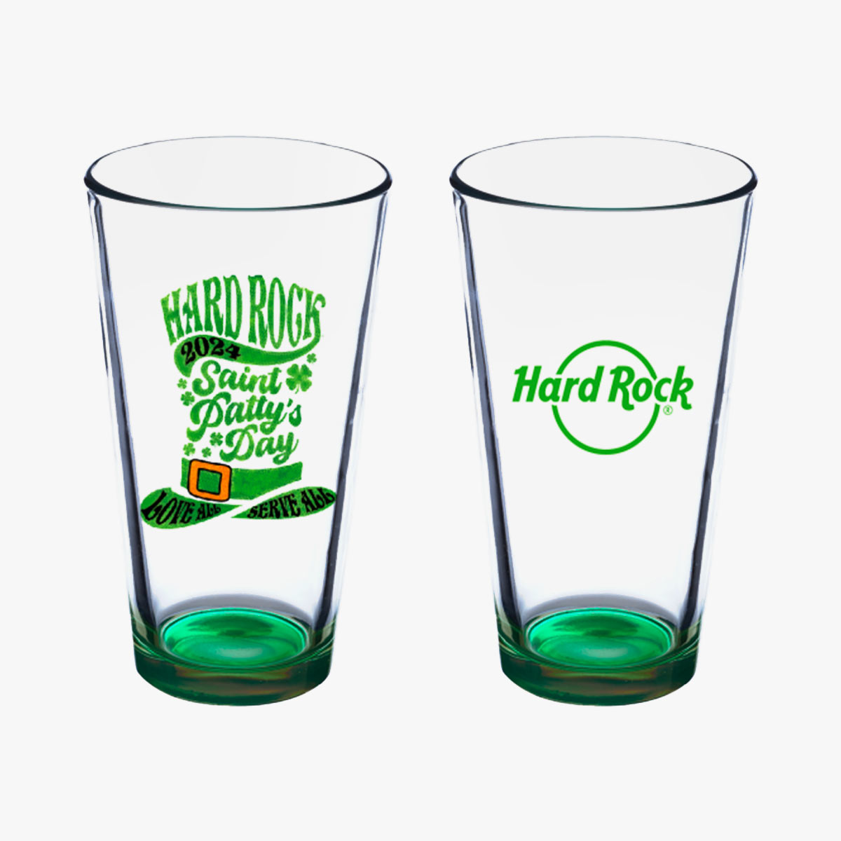 St Pattys Day 2024 2pc Set Pint Glasses image number 3