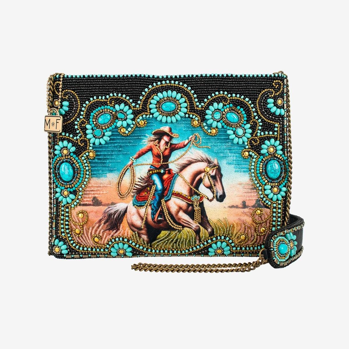 Mary Frances Cowgirl Crossbody Handbag image number 1