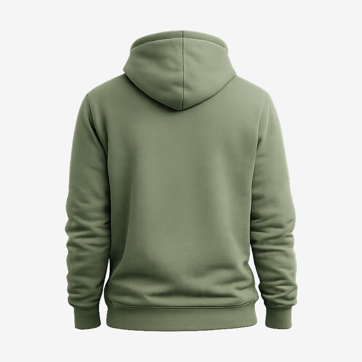 High Def Classic Logo Fleece Hoodie in Olive image number 3