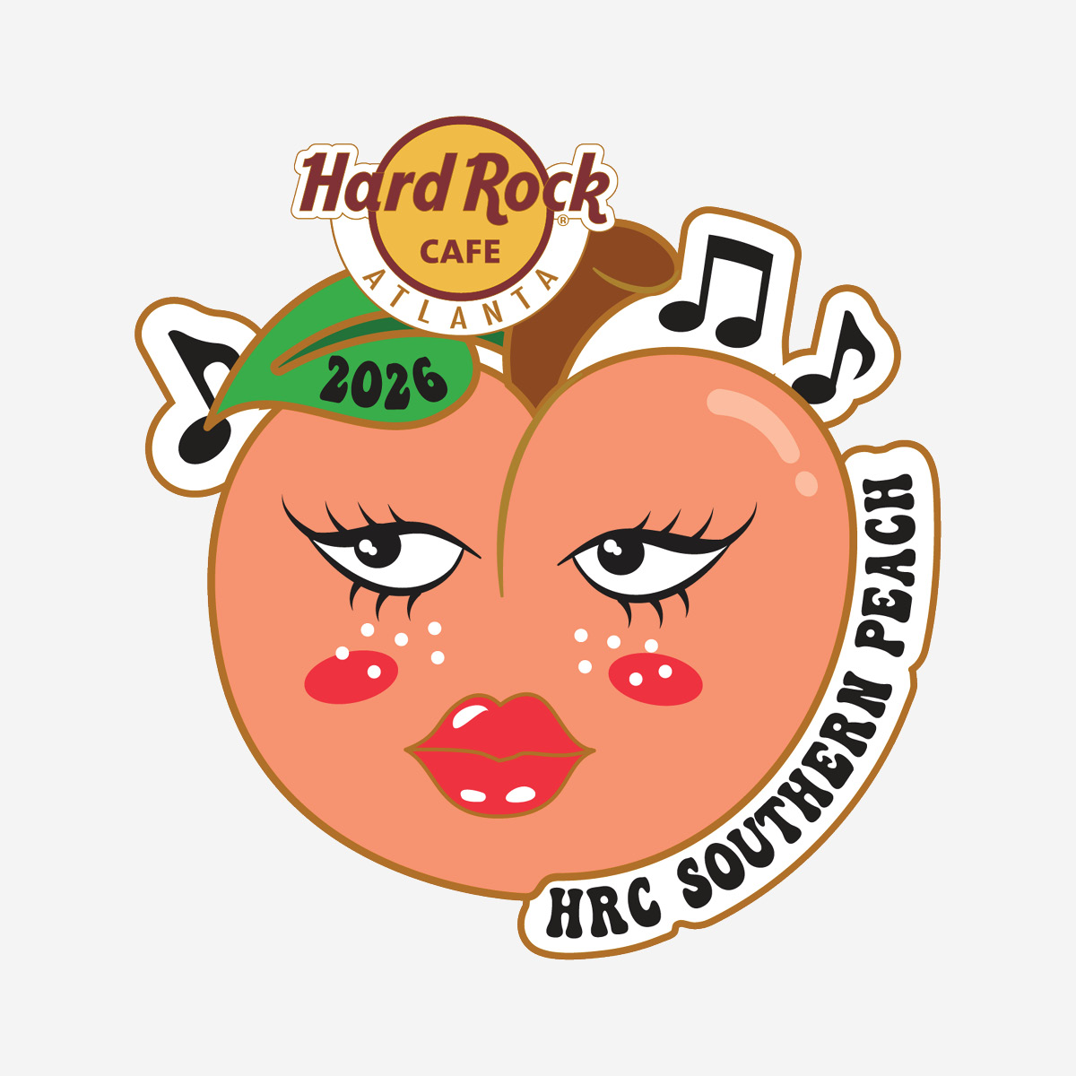Limited Edition Atlanta Southern Peach 2026 Pin image number 1