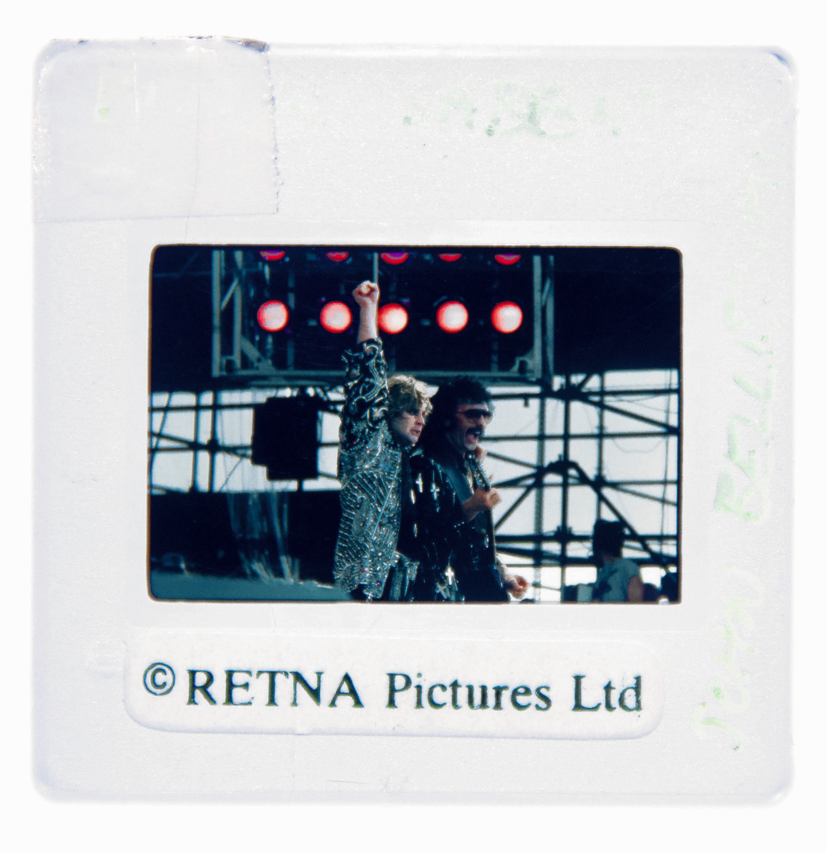 Black Sabbath Original 35MM Photograph in Boxed Acrylic Case image number 1