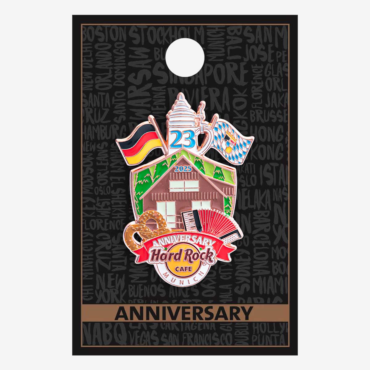 Limited Edition Munich 23rd Anniversary Pin image number 2