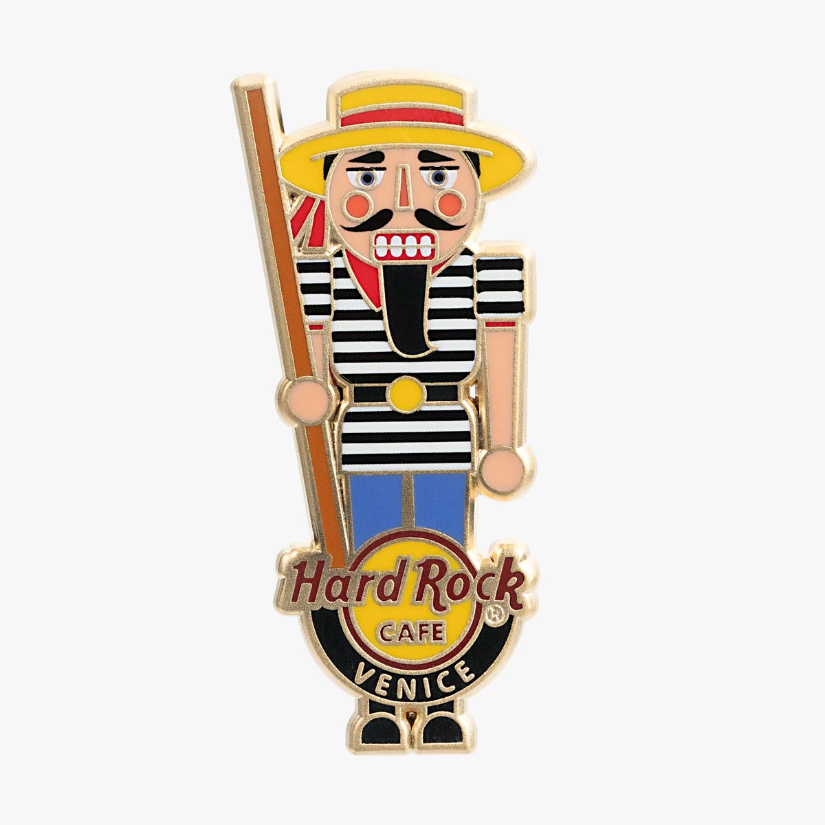 Limited Edition Venice Gondolier Nutcracker Pin image number 1