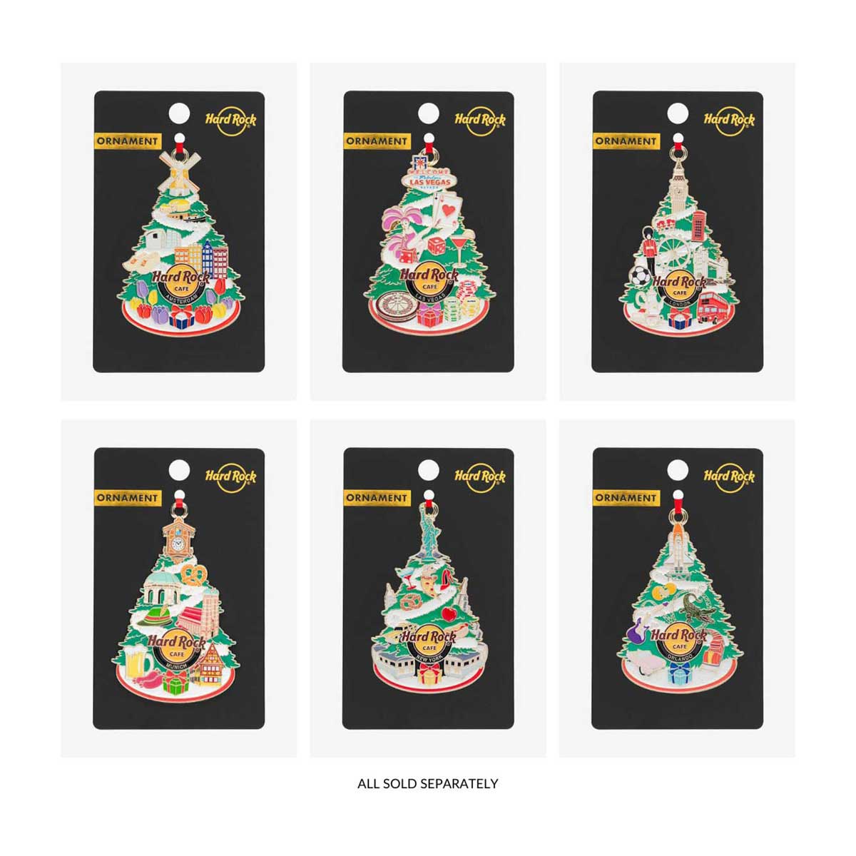 Christmas Tree City Icon Ornament image number 2