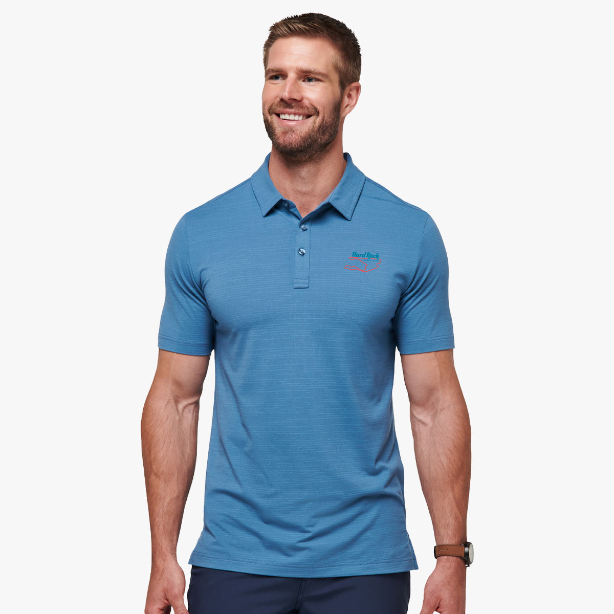 Oracle Red Bull F1 Racing Polo by Travis Mathew in Stellar Blue image number 1