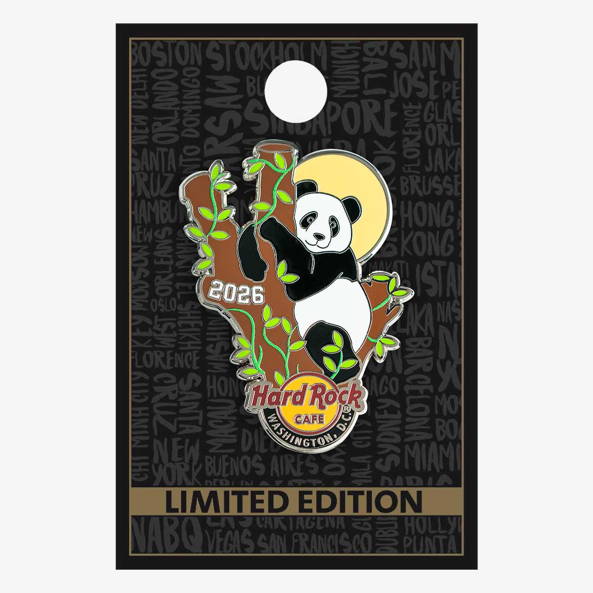 Limited Edition Washington D.C. Zoo Panda with 2026 Pin image number 2