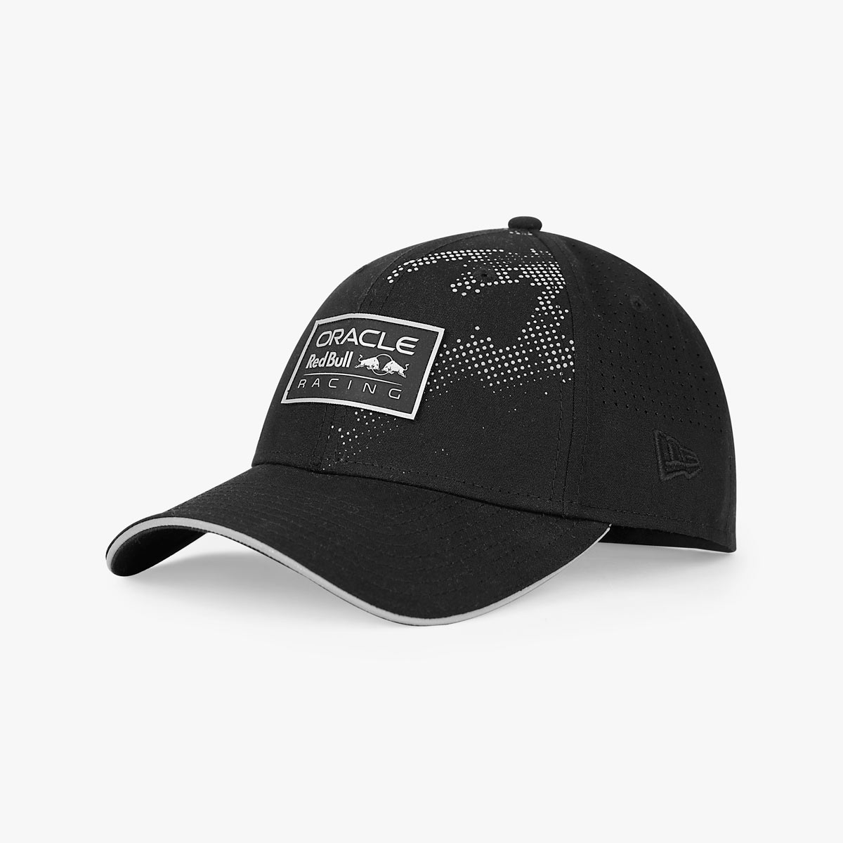 Oracle Red Bull F1 Racing New Era Reflective 9Forty Snapback Hat in Black image number 1