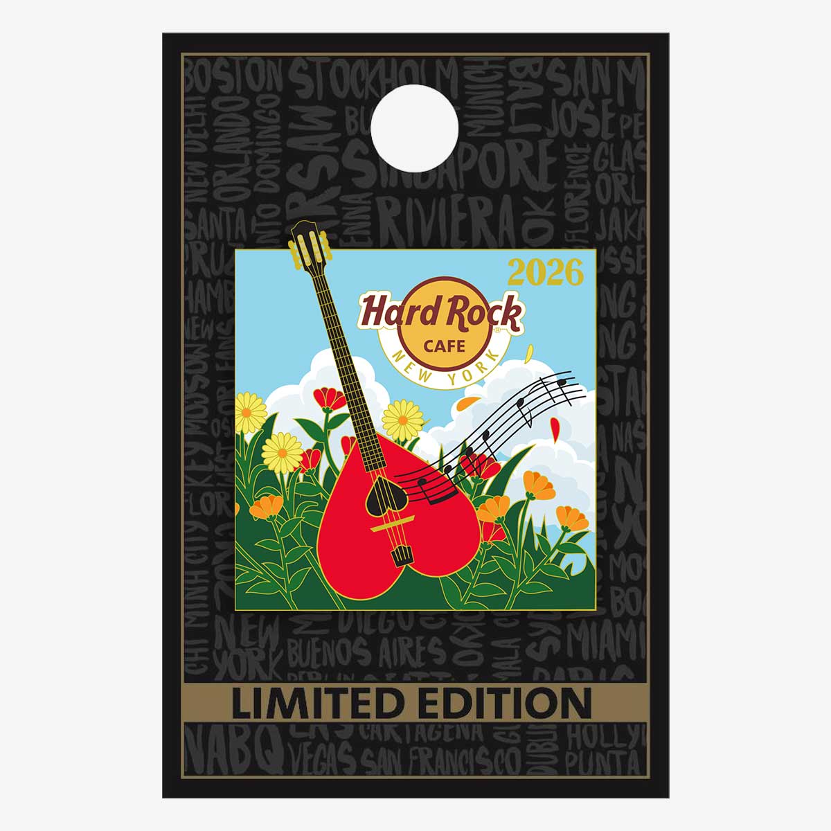 Limited Edition New York City 2026 Springs Sonnet Pin image number 2