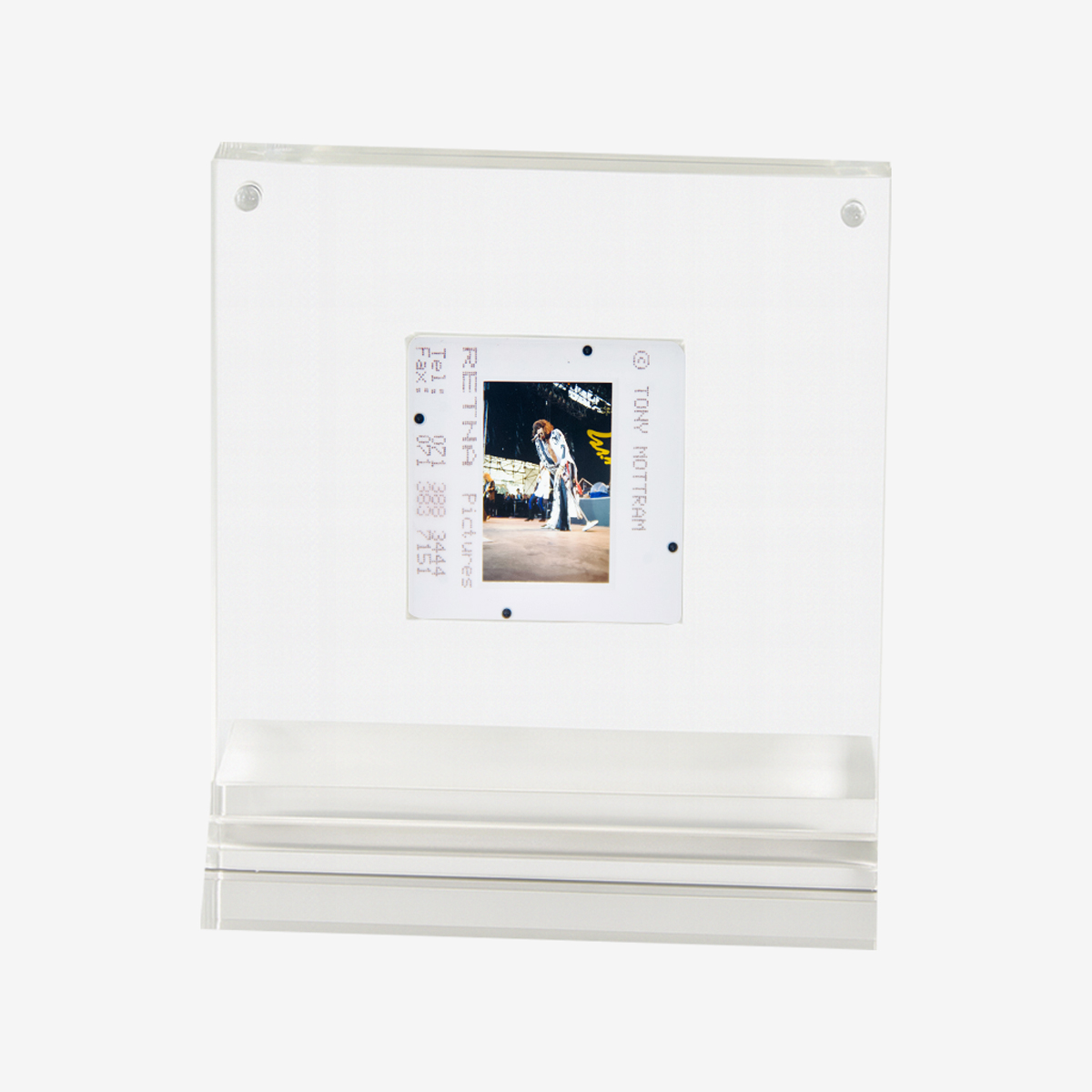 Aerosmith Original 35MM Photograph in Boxed Acrylic Case image number 2