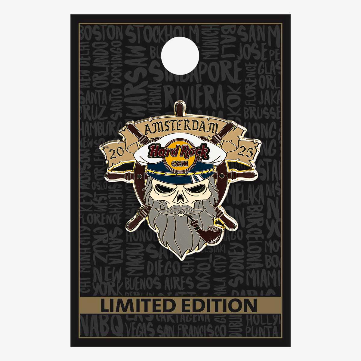 Limited Edition Amsterdam Sail Pin image number 2