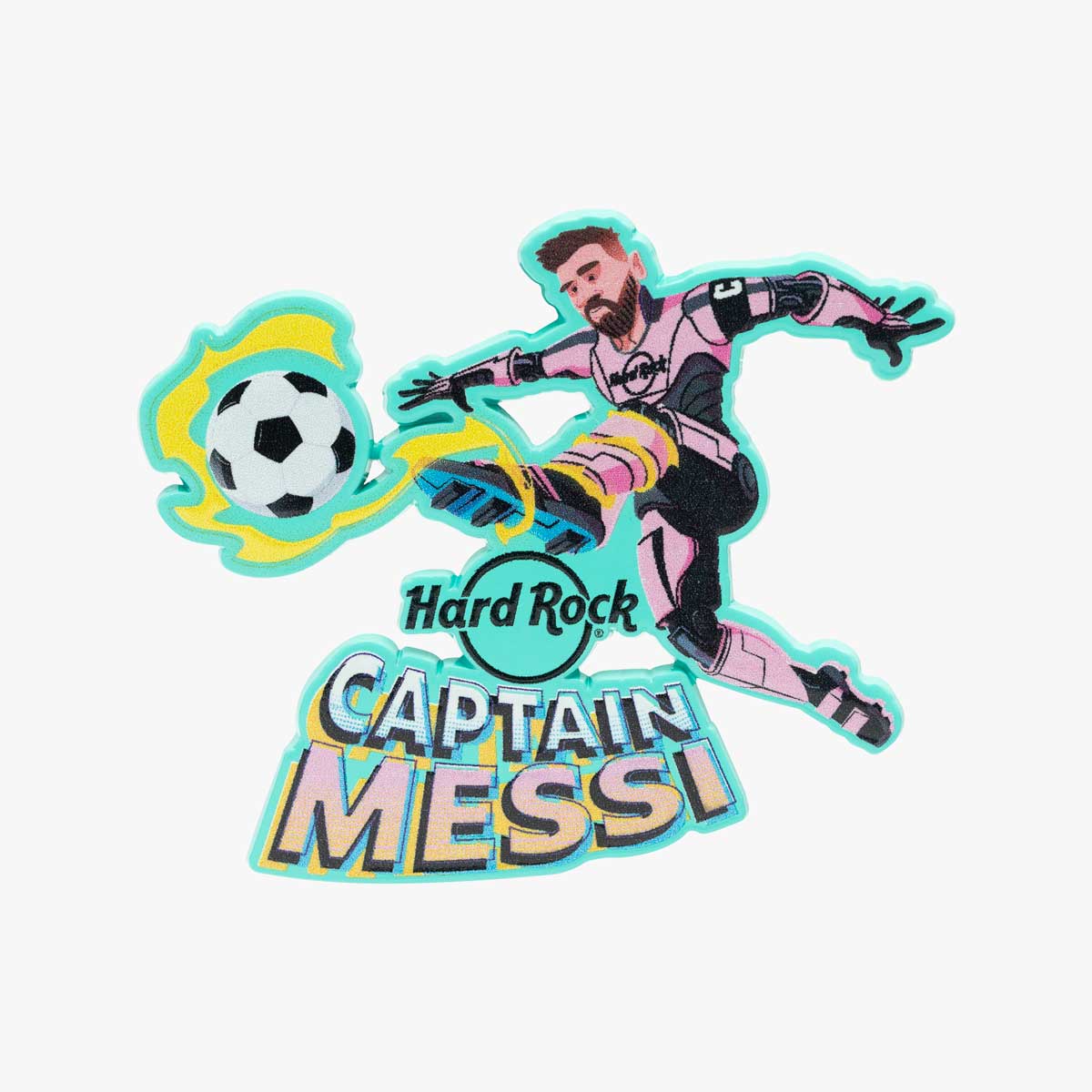 Limited Edition Captain Messi Pin image number 2