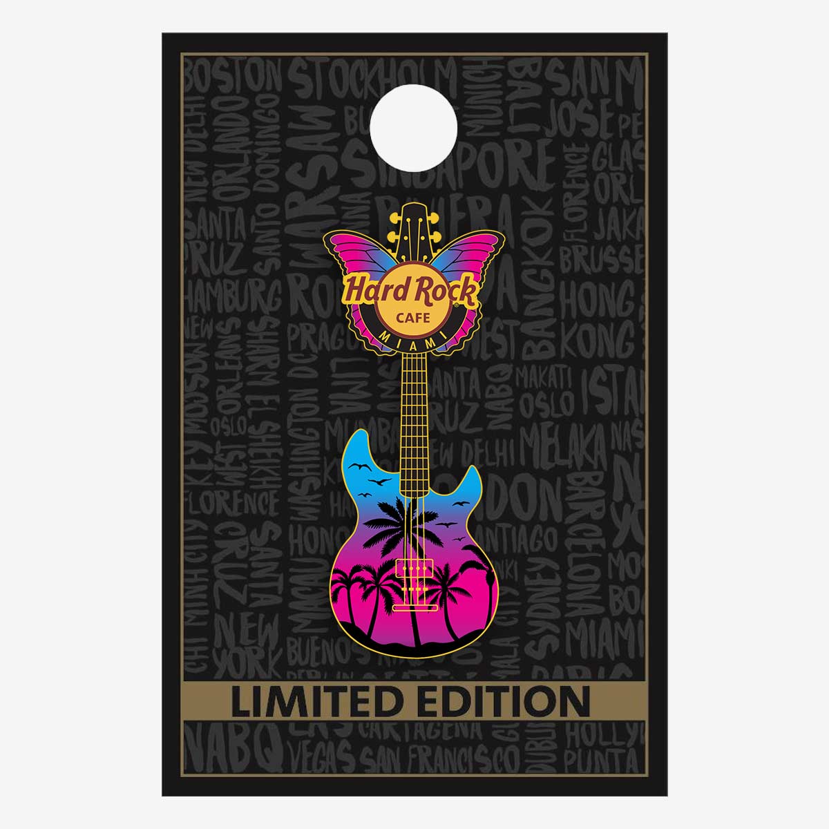 Limited Edition Miami Musical Rebirth Pin image number 2