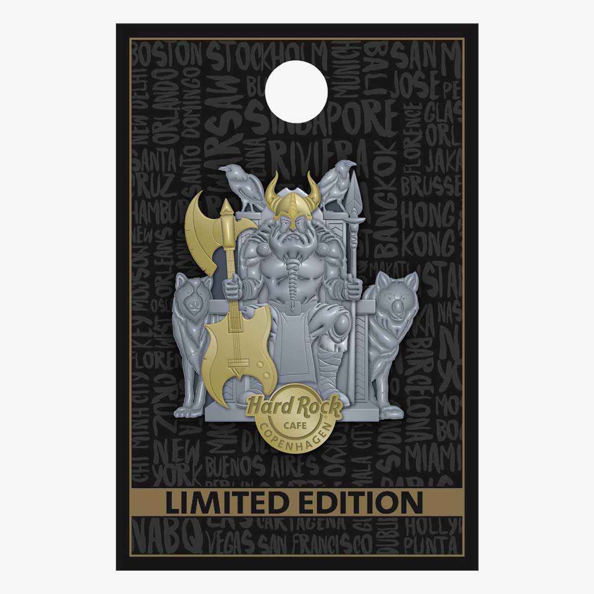 Limited Edition Copenhagen Odin's Riff Pin image number 2