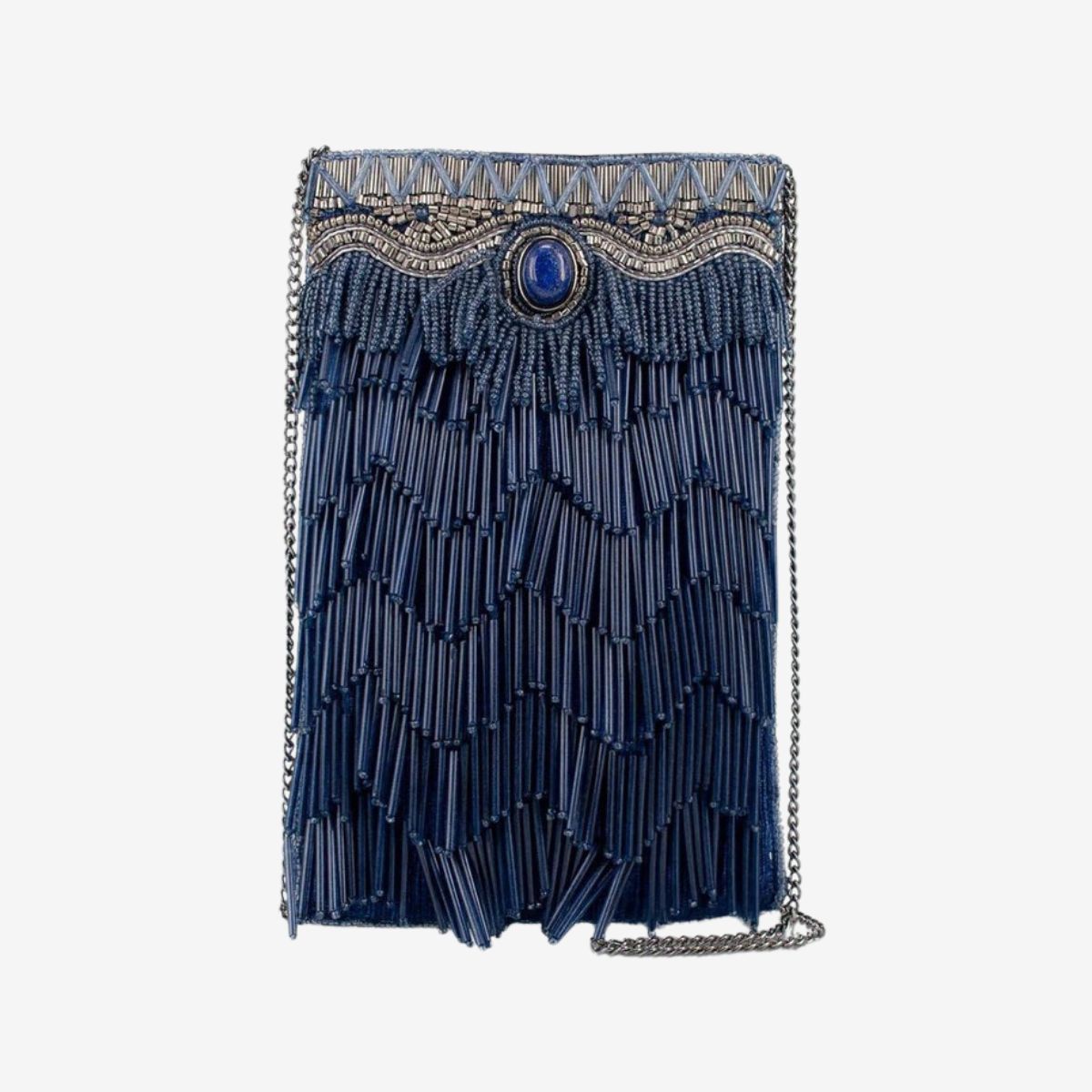 Mary Francis True Blue Crossbody Phone Bag image number 1