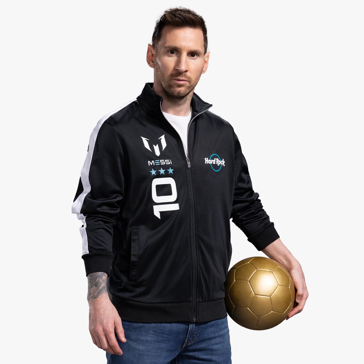 Messi x Hard Rock Track Jacket Zip Up image number 1