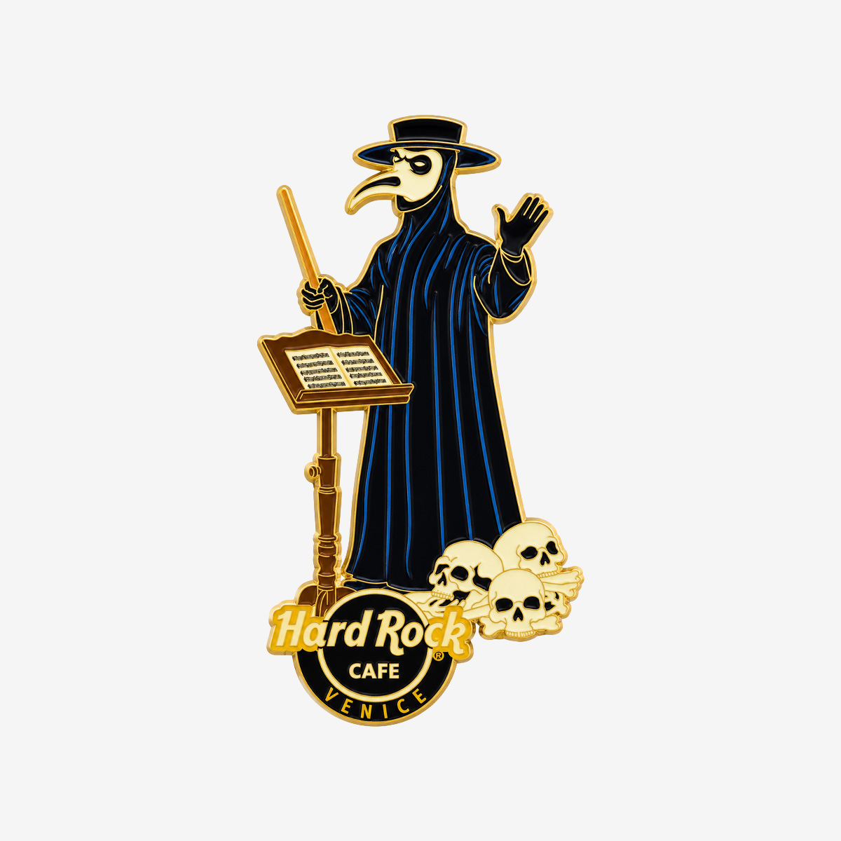 Collectible Venice Plague Doctor Pin image number 1