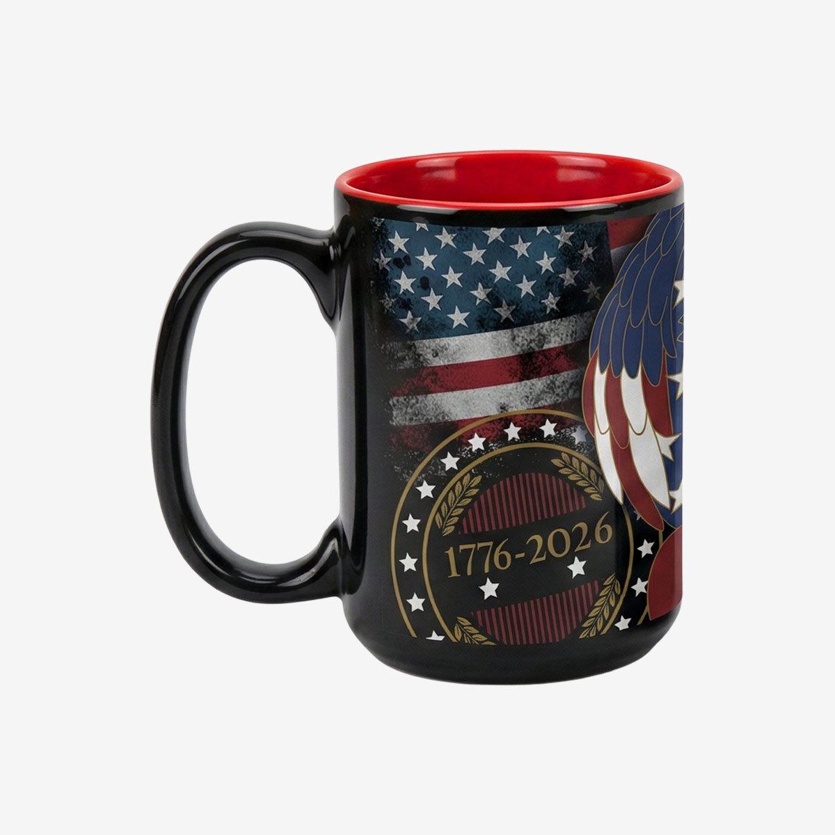8oz 250th Americana Mug in Black image number 2