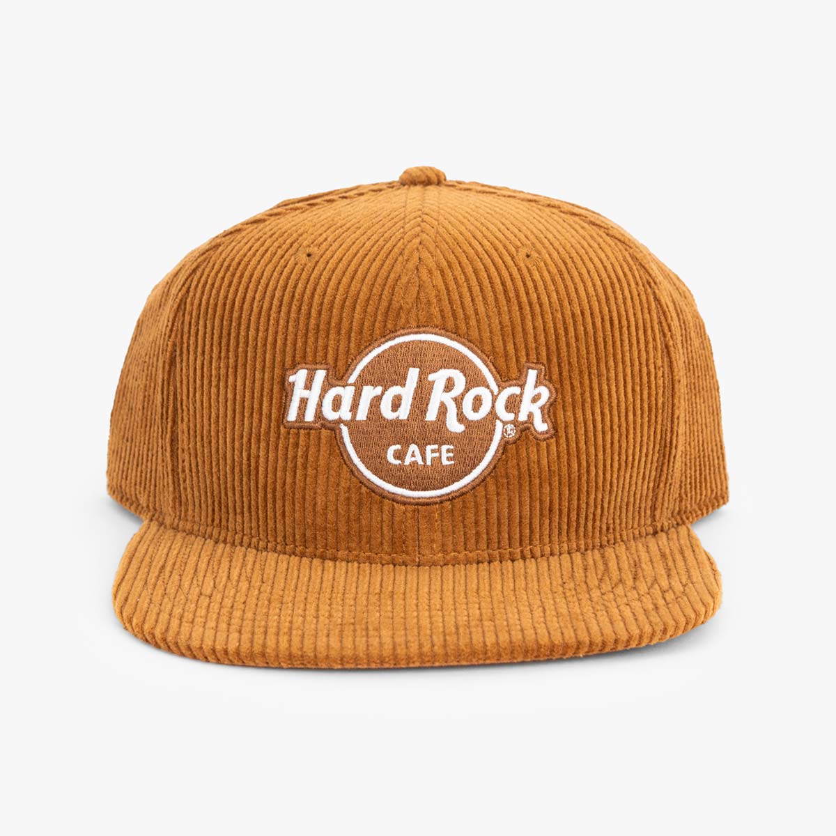 Logo Corduroy Hat in Camel Brown image number 1