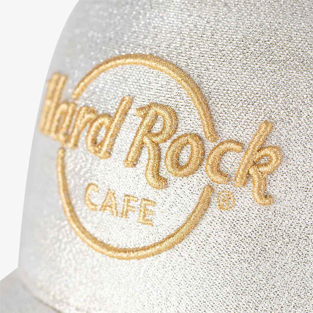 Glitter Logo Trucker Hat in Gold image number 4