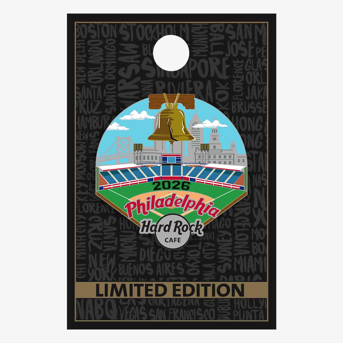 Limited Edition Philadelphia 2026 Midsummer Jam Pin image number 2