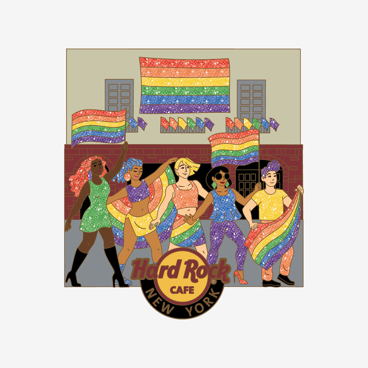 Collectible New York City Inn Of Pride Pin image number 1