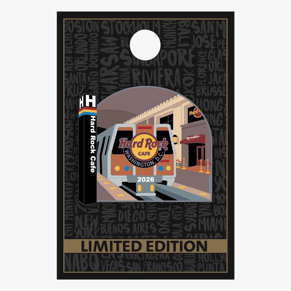Limited Edition Washington D.C. Ride That Train 2026 Pin image number 2
