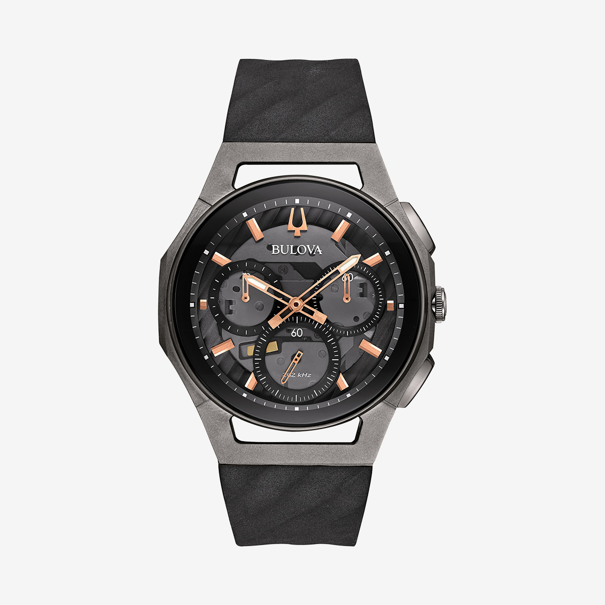 Bulova Mens CURV Titanium Chronograph image number 1