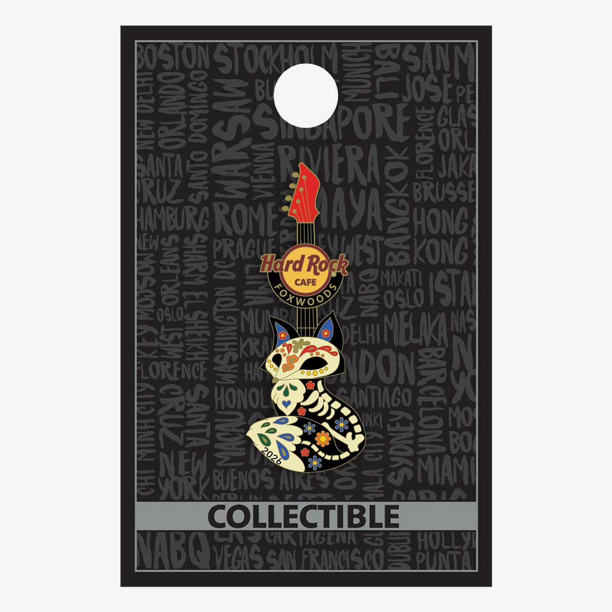 Limited Edition Foxwoods Sugar Fox 2026 Pin image number 2