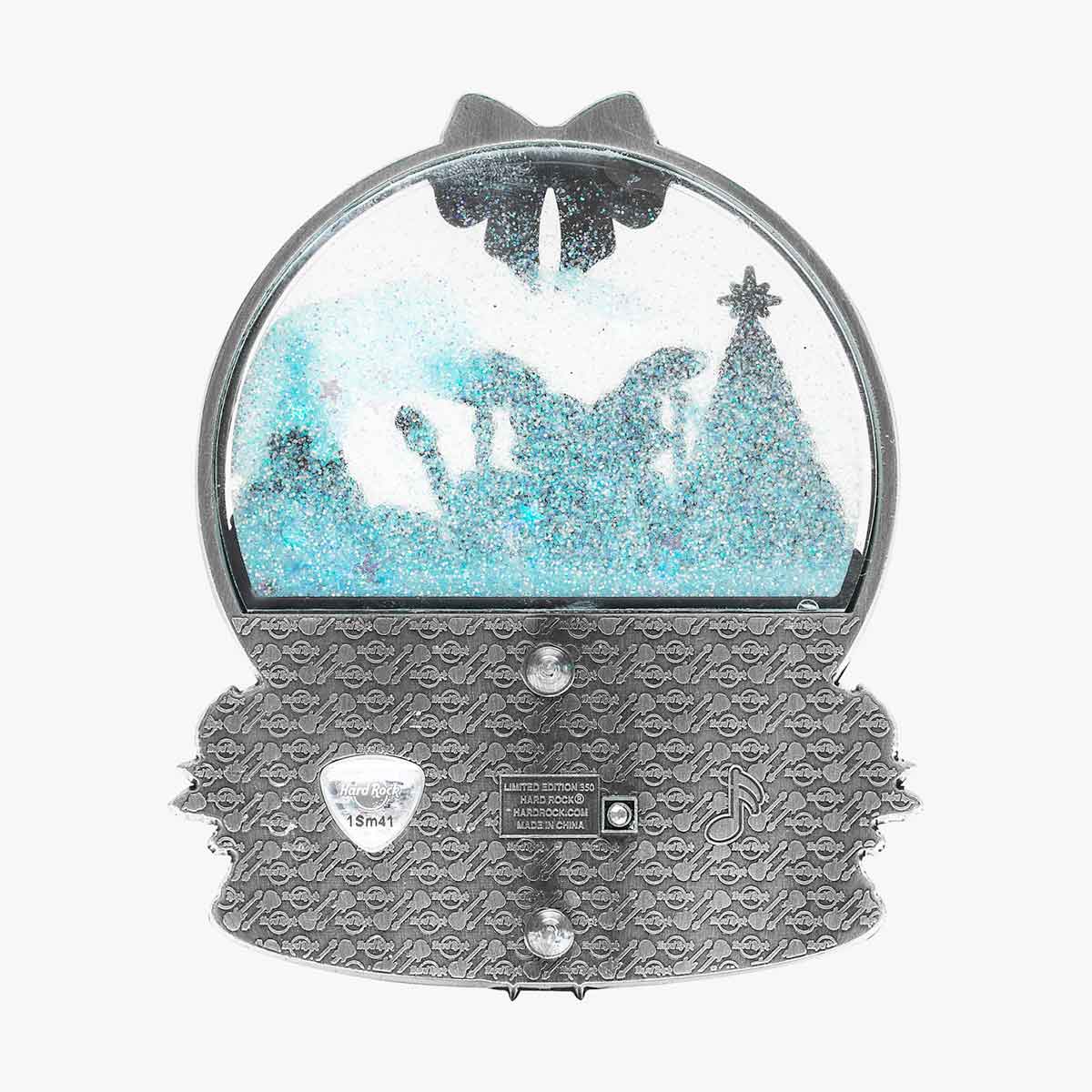 Jumbo Holiday Snow Globe 3D Pin image number 2