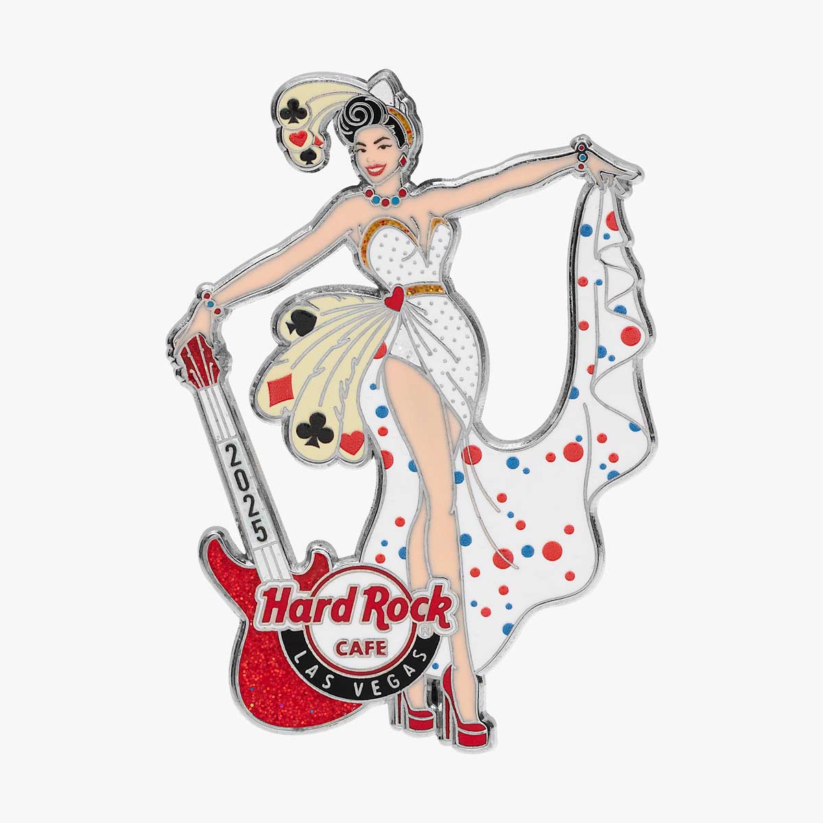 Las Vegas Suits Showgirl Pin image number 1