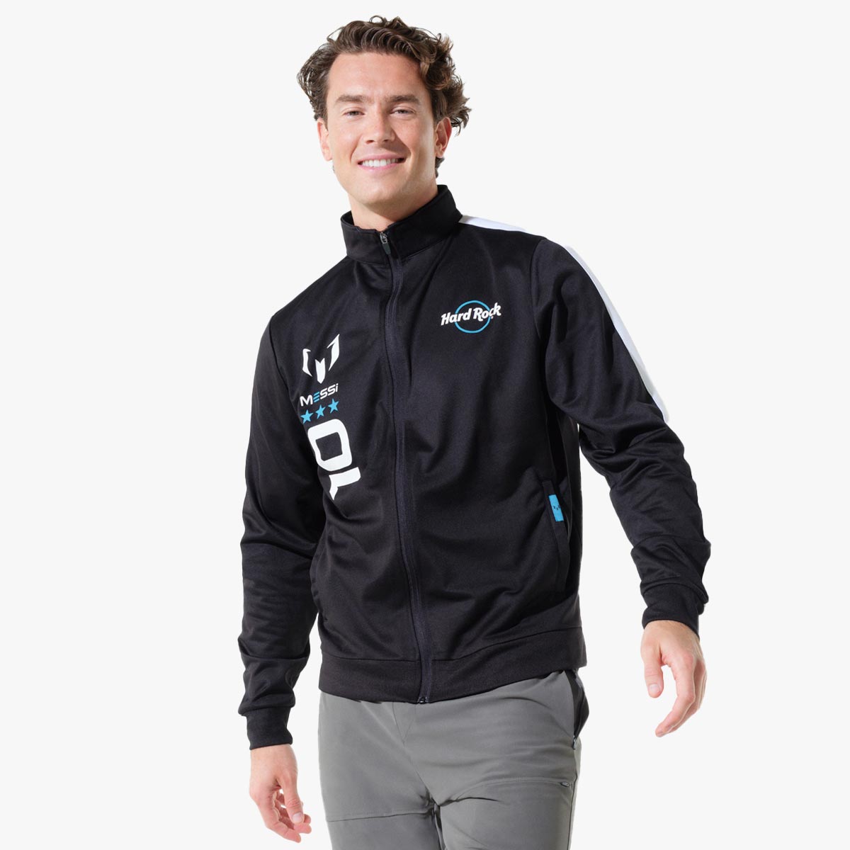 Messi x Hard Rock Track Jacket Zip Up image number 6