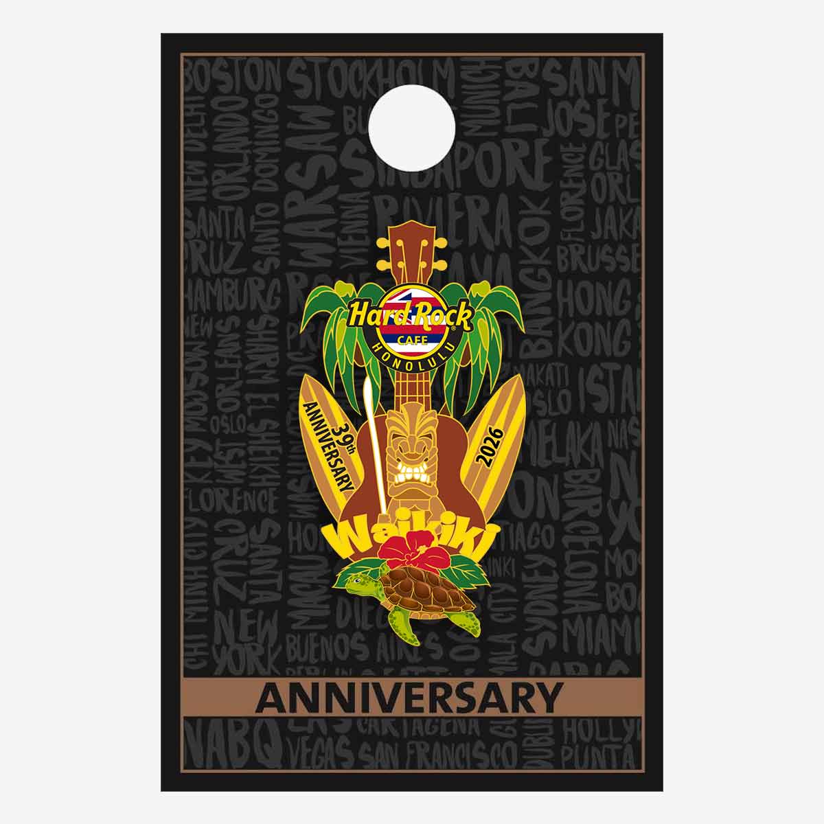 Limited Edition Honolulu 39th Anniversary with Pin image number 2