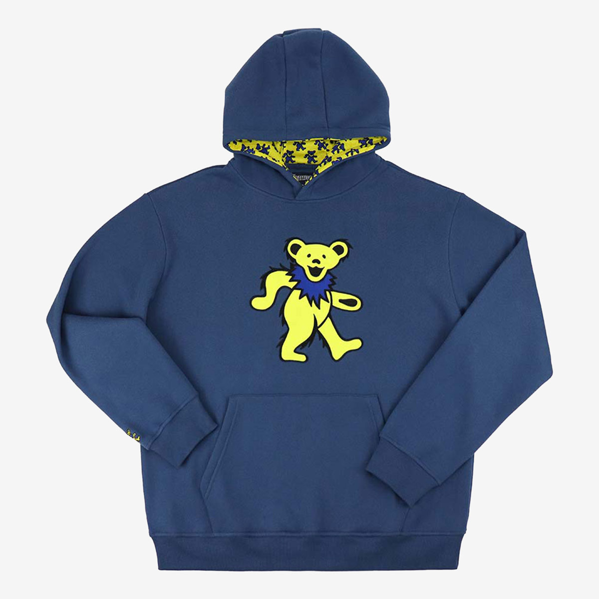 Grateful Dead Hoodie with Yellow Bear in Navy image number 3