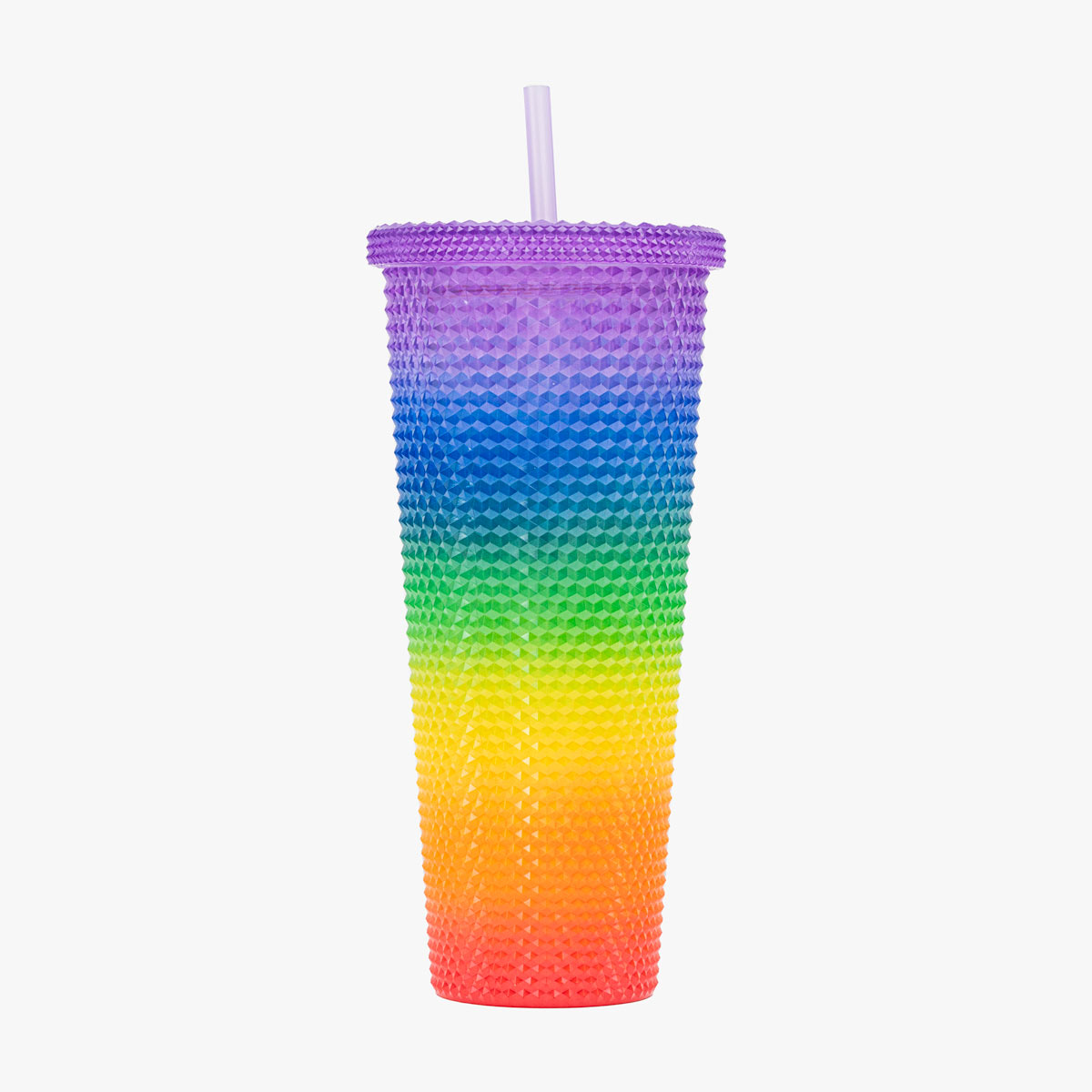 Pride Tumbler With Straw in Rainbow 24oz image number 3