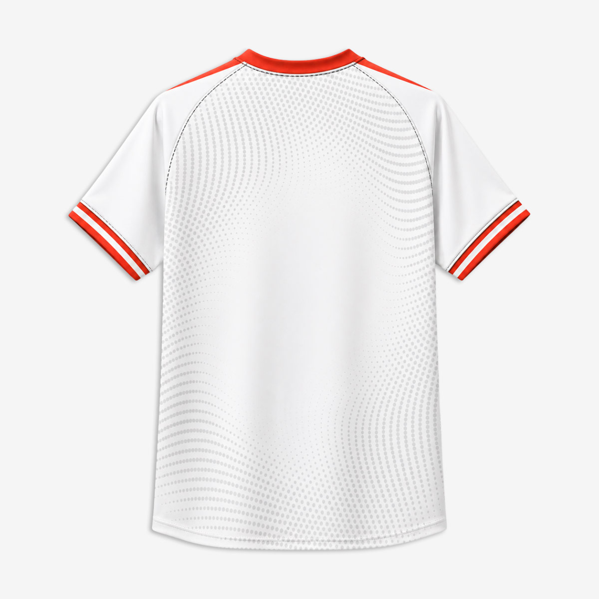 England Soccer V Neck Tee in White image number 3