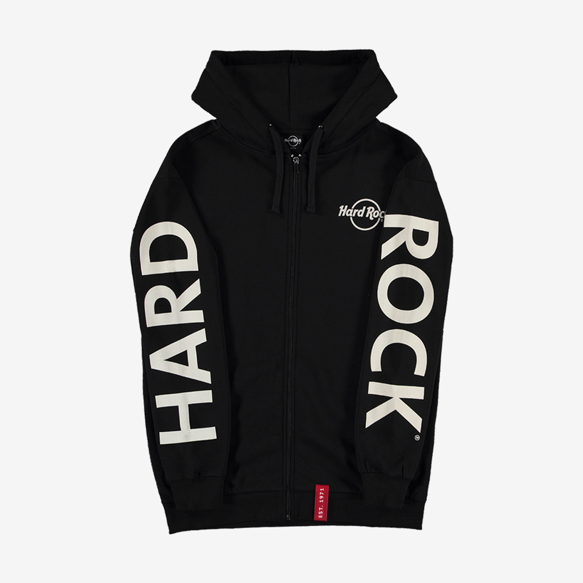 Play Louder Full Zip Hoodie in Black image number 3