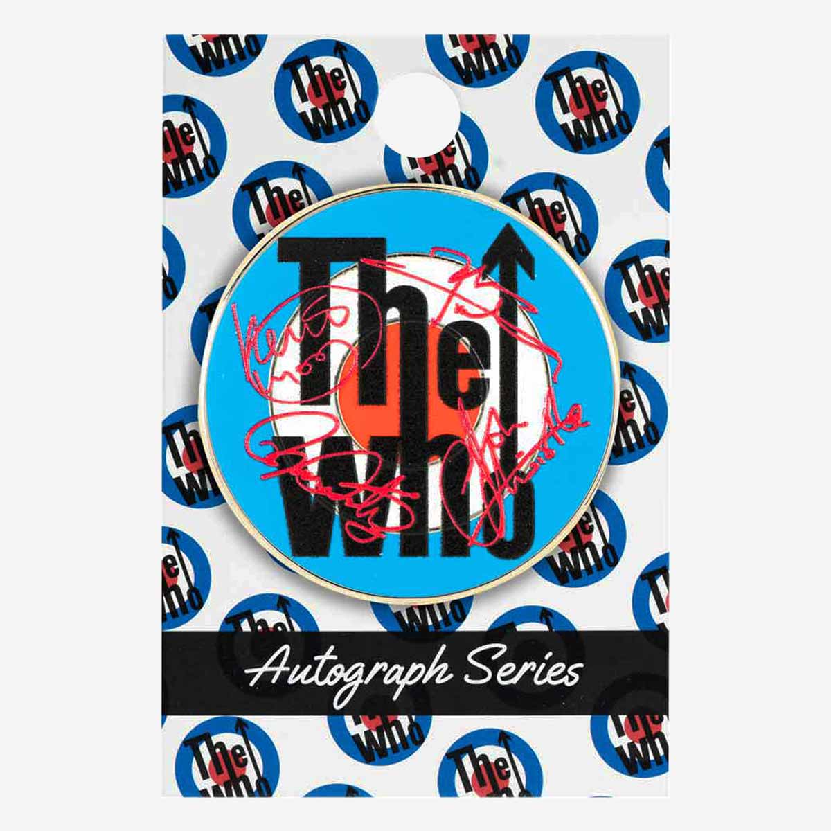 The Who Autographed Pin image number 1