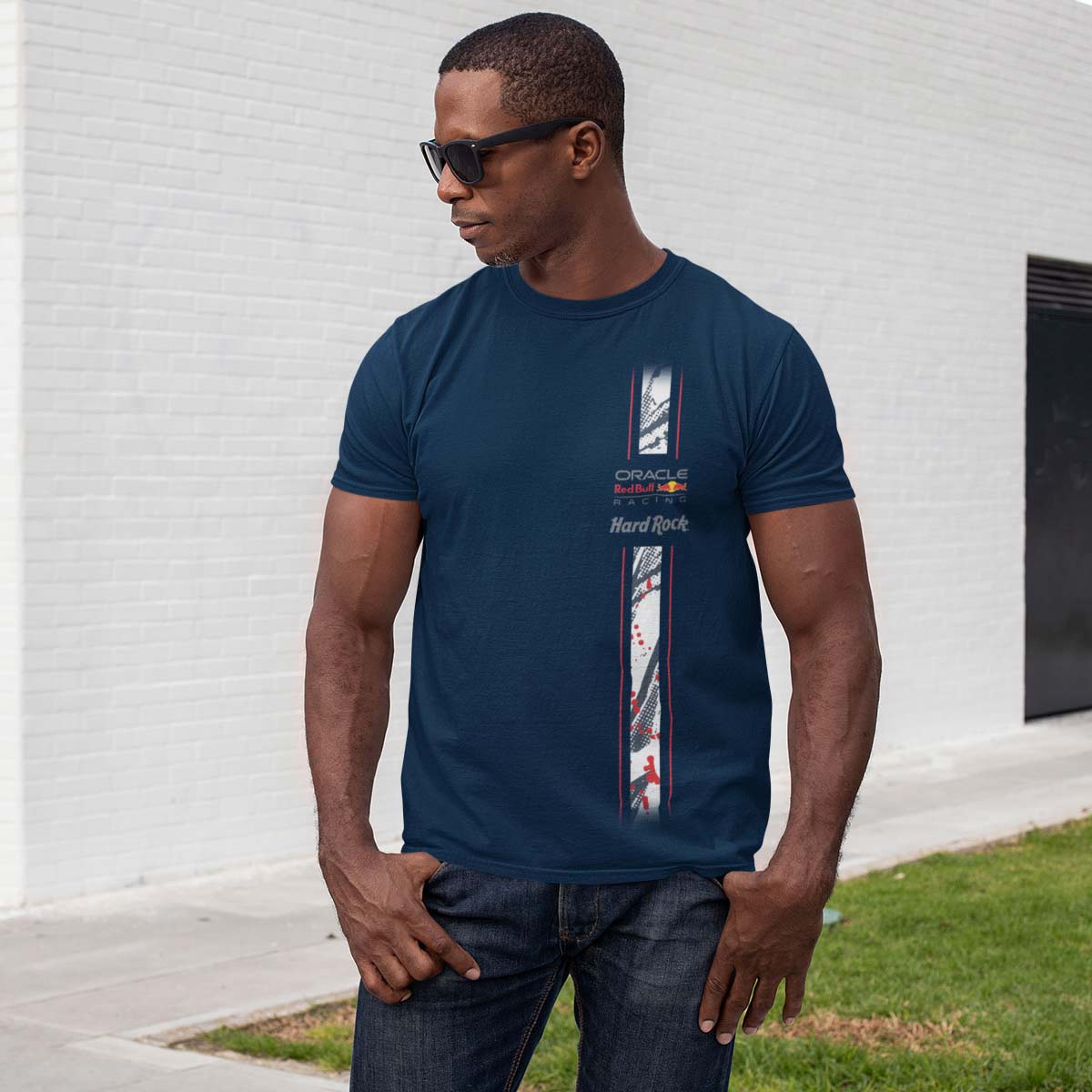 Red Bull F1 Racing Adult Fit Stripe Tee image number 2