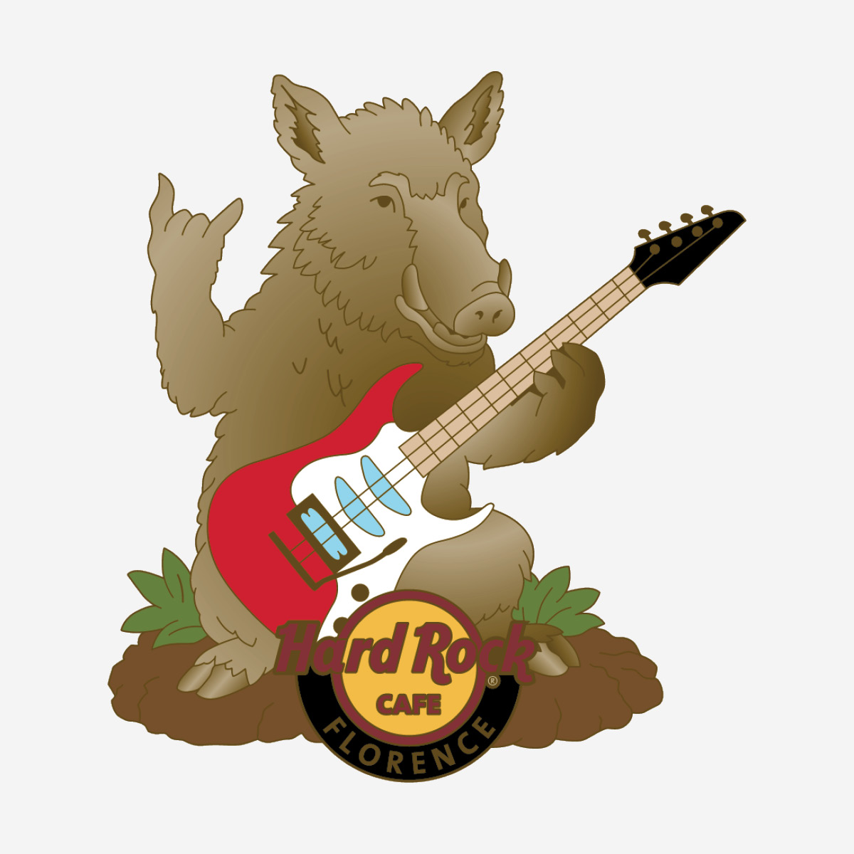 Collectible Florence Pig Pin image number 1