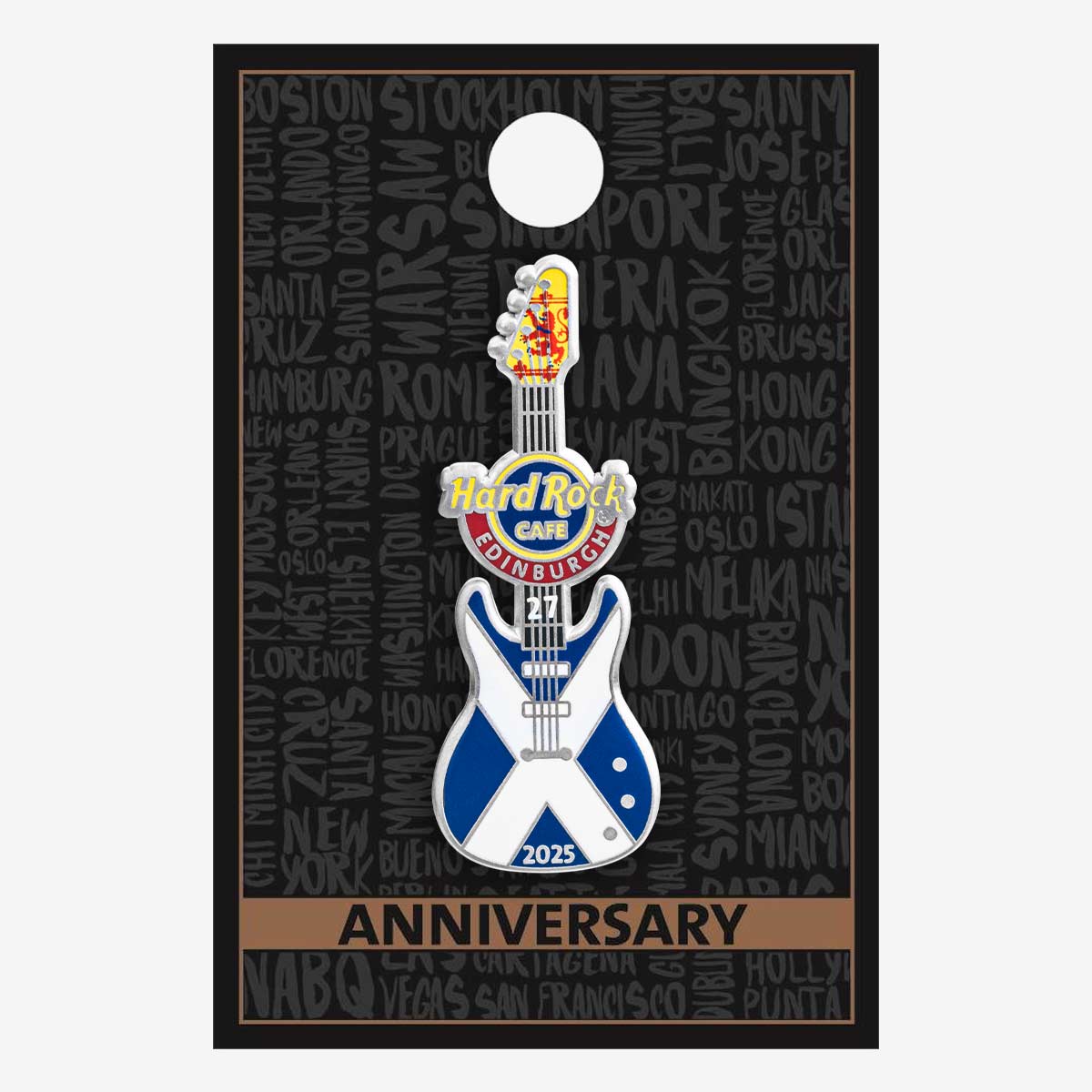 Limited Edition Edinburgh 27th Anniversary Pin image number 2