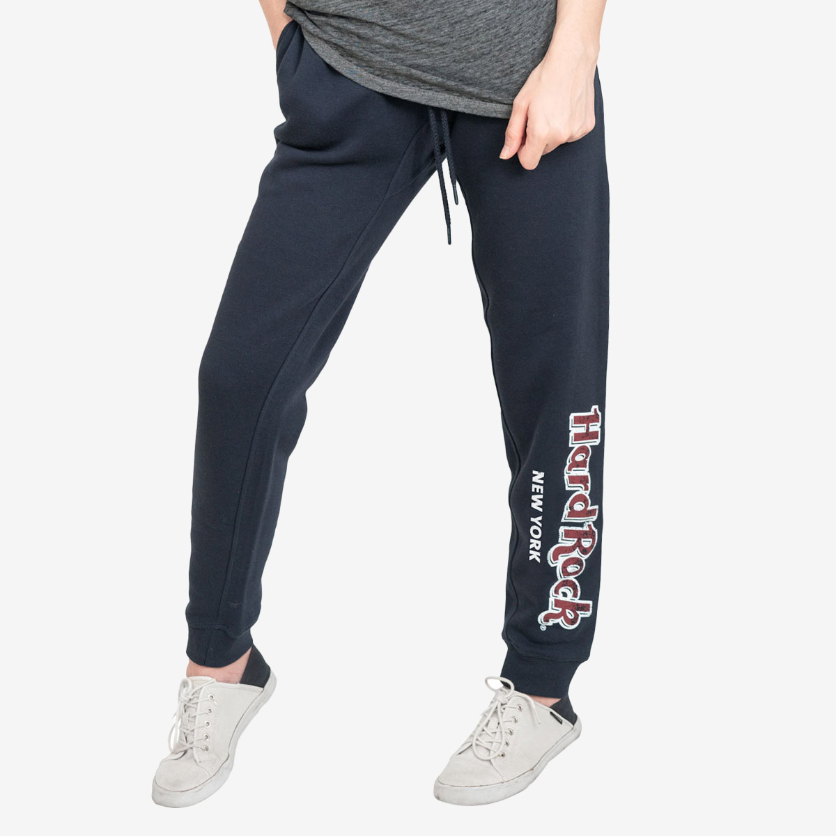 Unisex Joggers Navy Blue image number 1