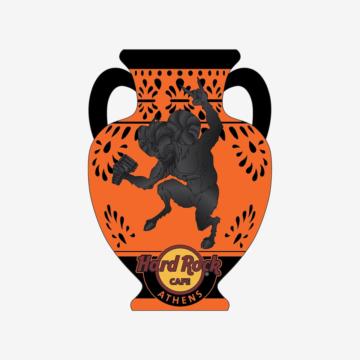 Limited Edition Athens Pan God Pin image number 1