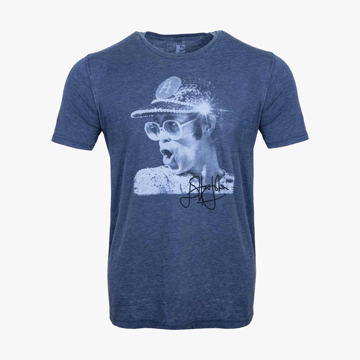 Elton John Autographed Profile & Spark Tee image number 2