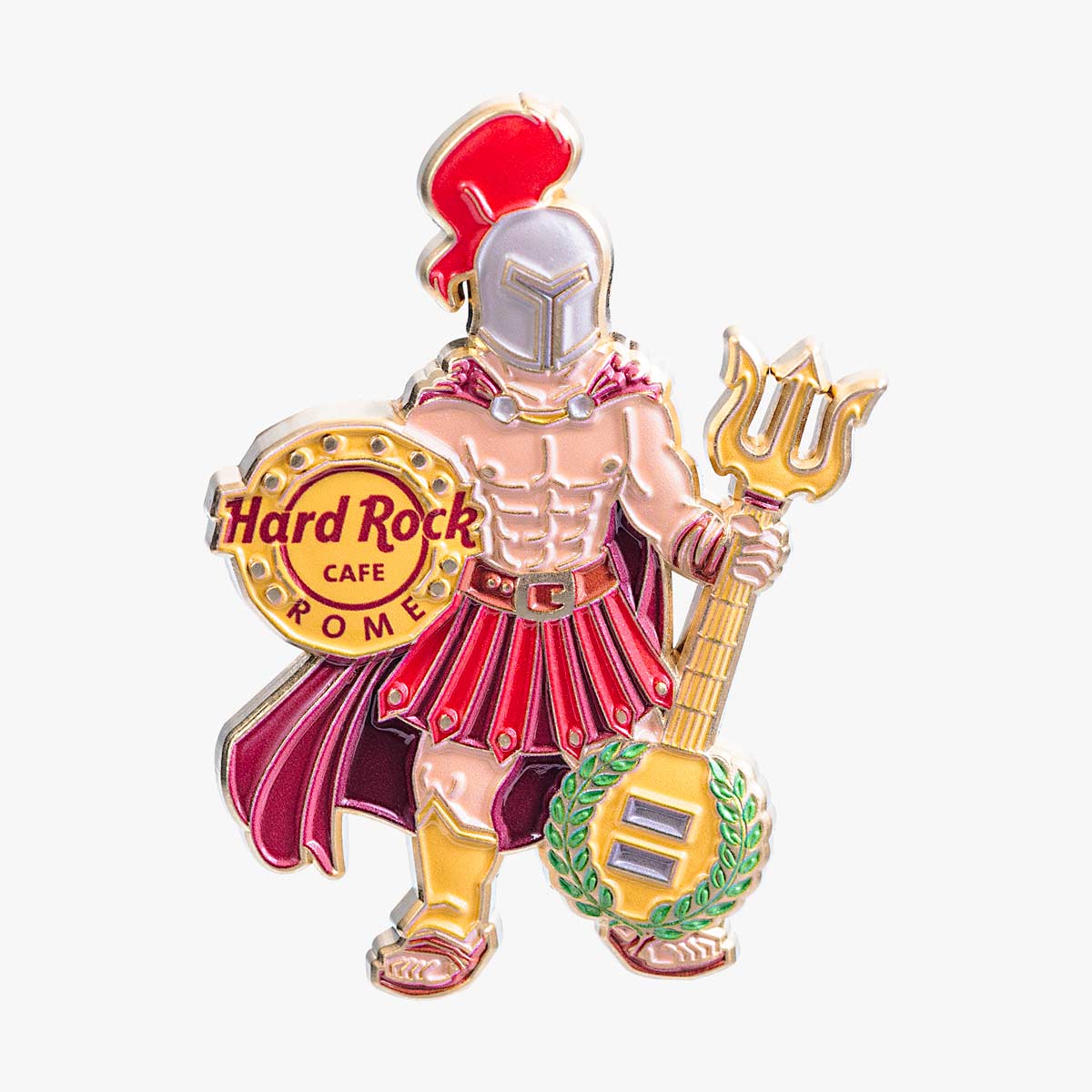 Limited Edition Rome Gladiator Guitar Pin image number 1