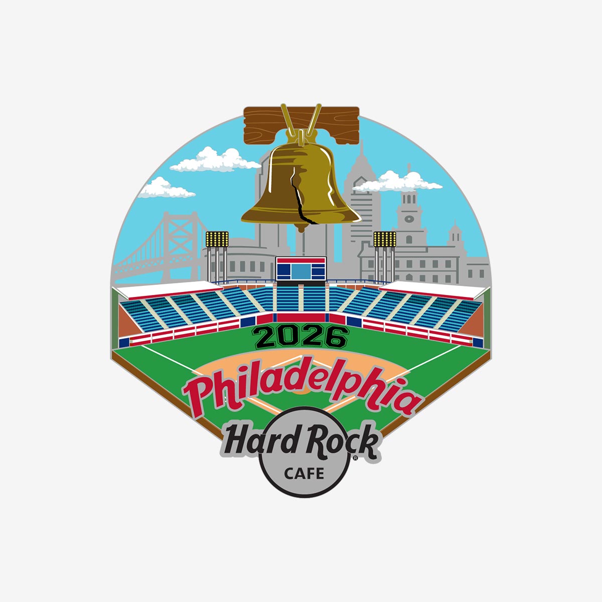 Limited Edition Philadelphia 2026 Midsummer Jam Pin image number 1