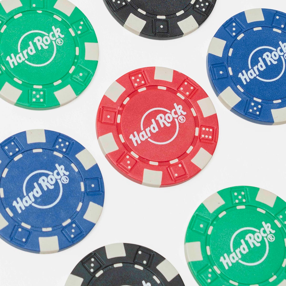 Embossed Neoprene Guitar Case Poker Set image number 3